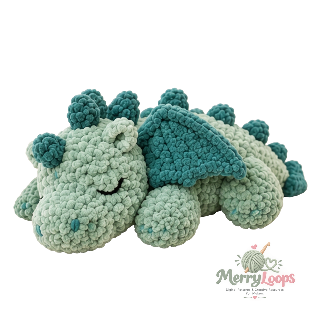 Floppy Dragon Plushy view 4