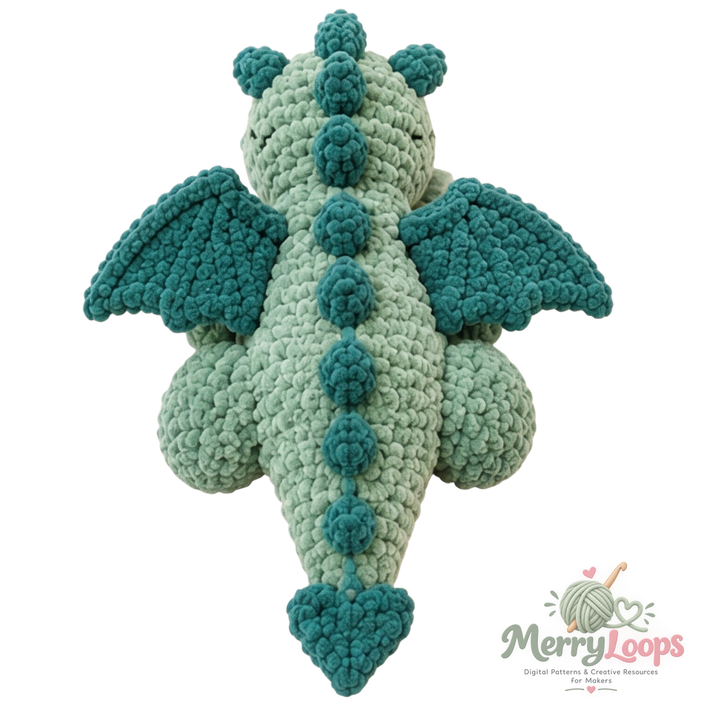 Floppy Dragon Plushy view 5