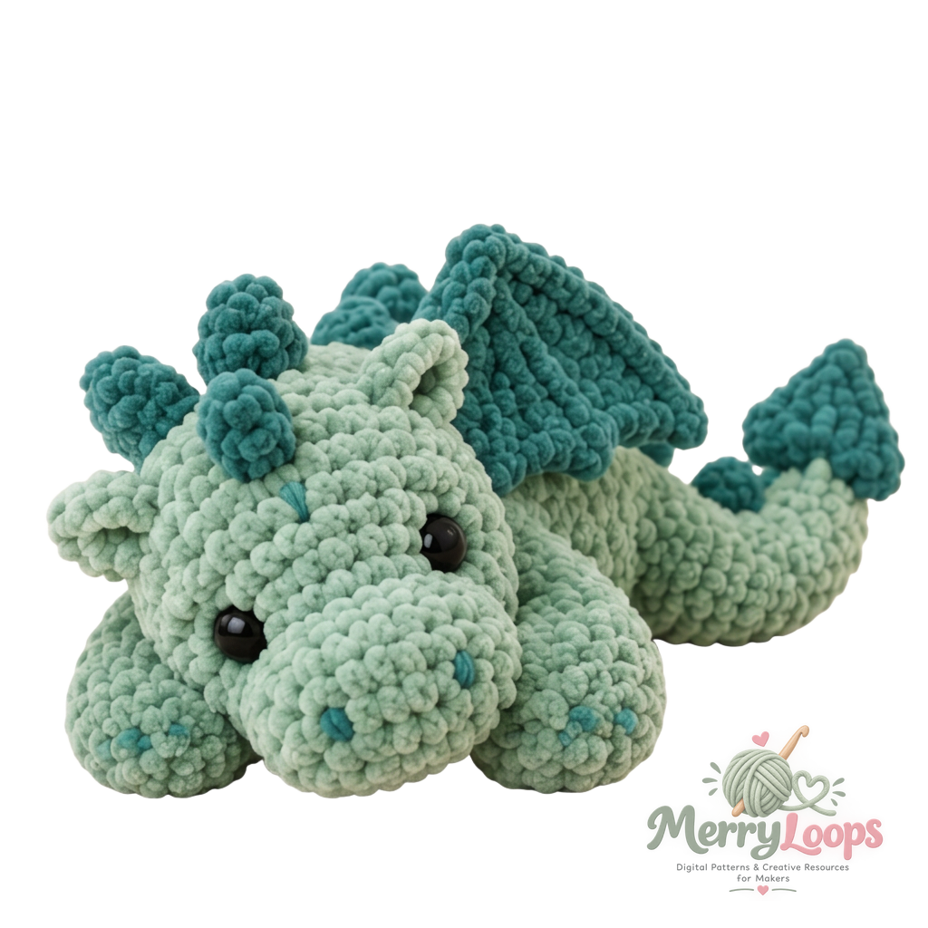 Floppy Dragon Plushy view 6