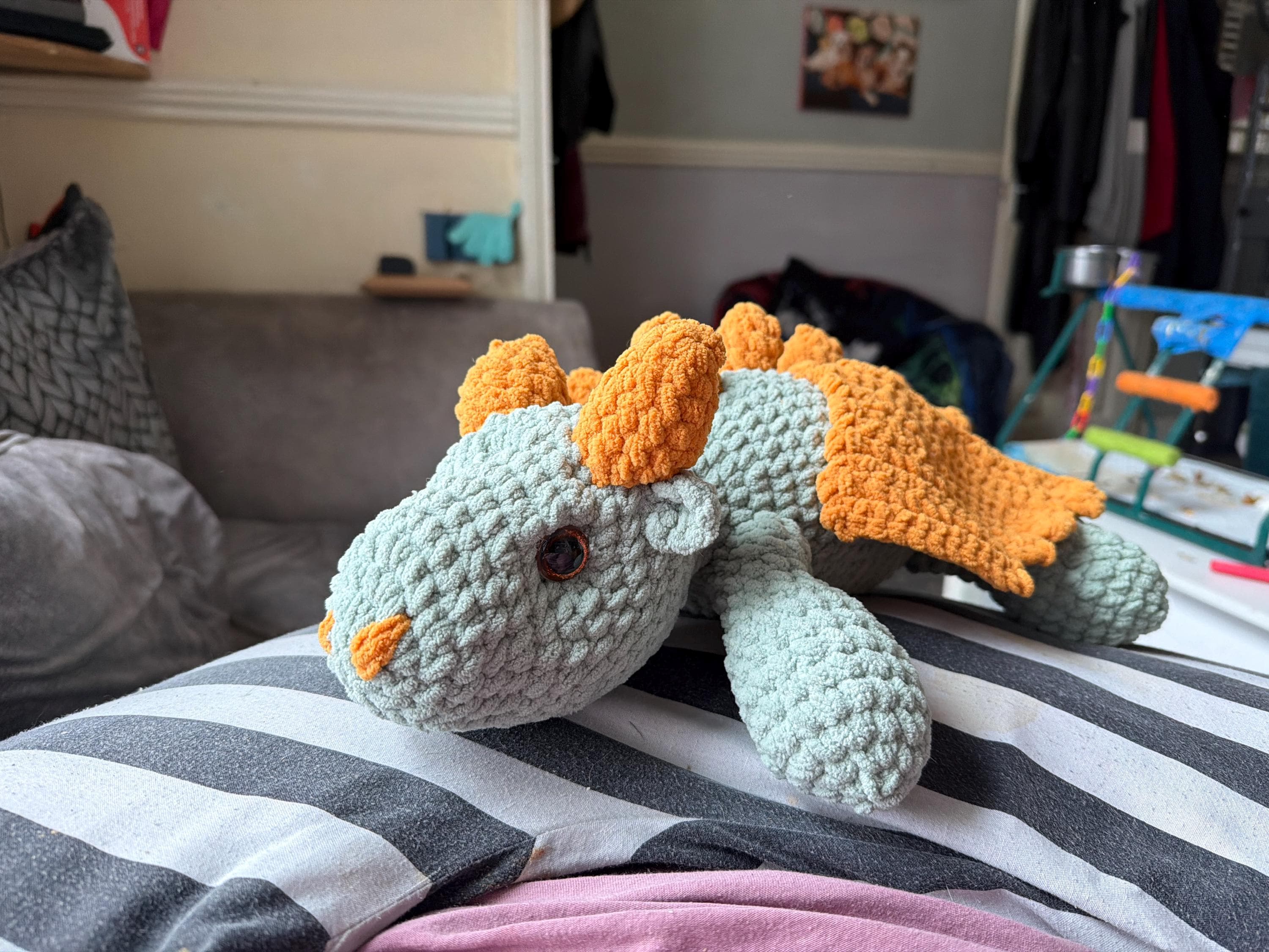 Dragon made by Kimmy Barber